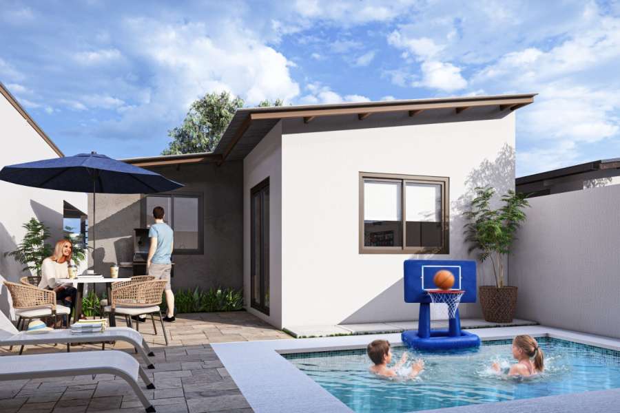 Piscina render